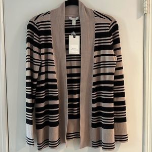 Dana Buchman women’s open front cardigan sweater. NWT